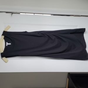 Leith black dress, size L. Rouching on one side, hits above knee. NWOT.